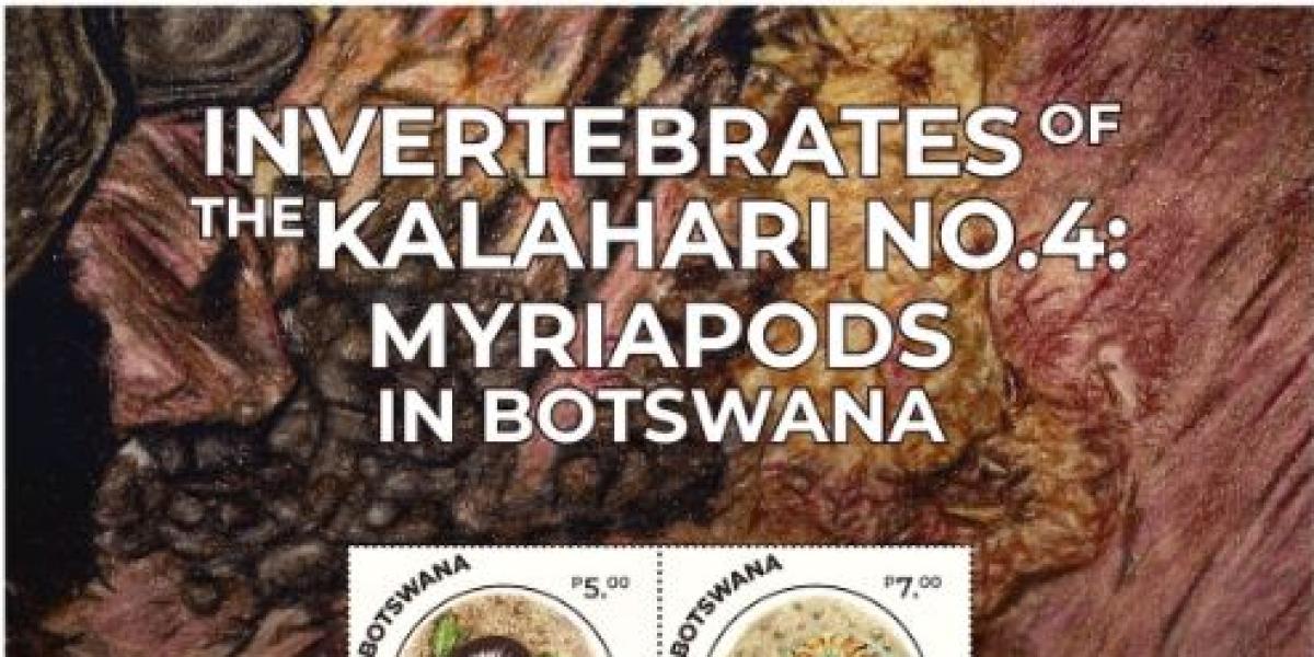 STAMP RELEASE - INVERTEBRATES OF THE KALAHARI NO.4